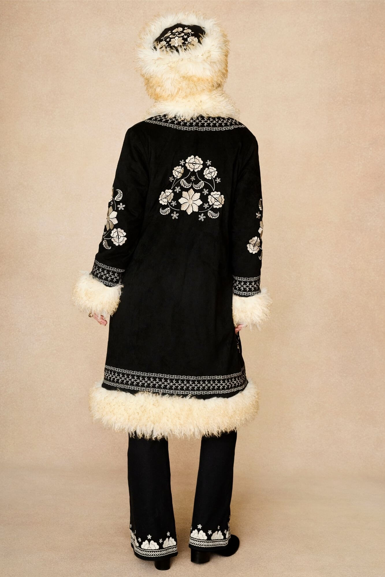 Bianca Faux Fur Hat – White