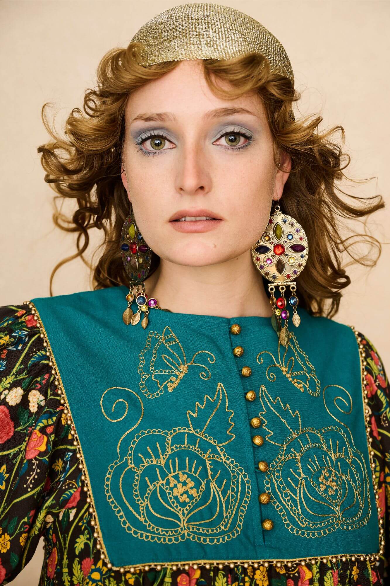 Some Kind of Magic Embroidered Mini Dress