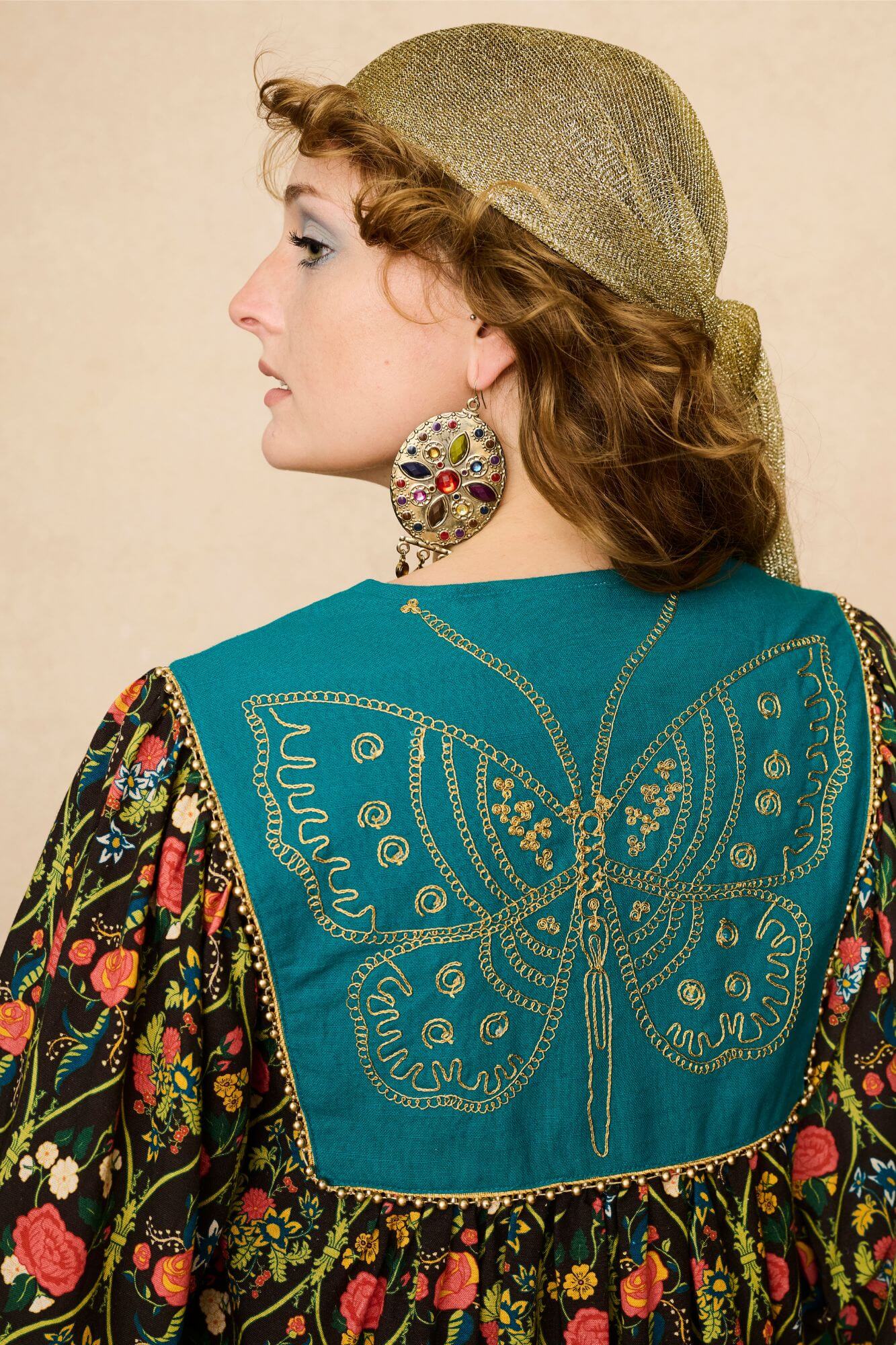 Some Kind of Magic Embroidered Mini Dress