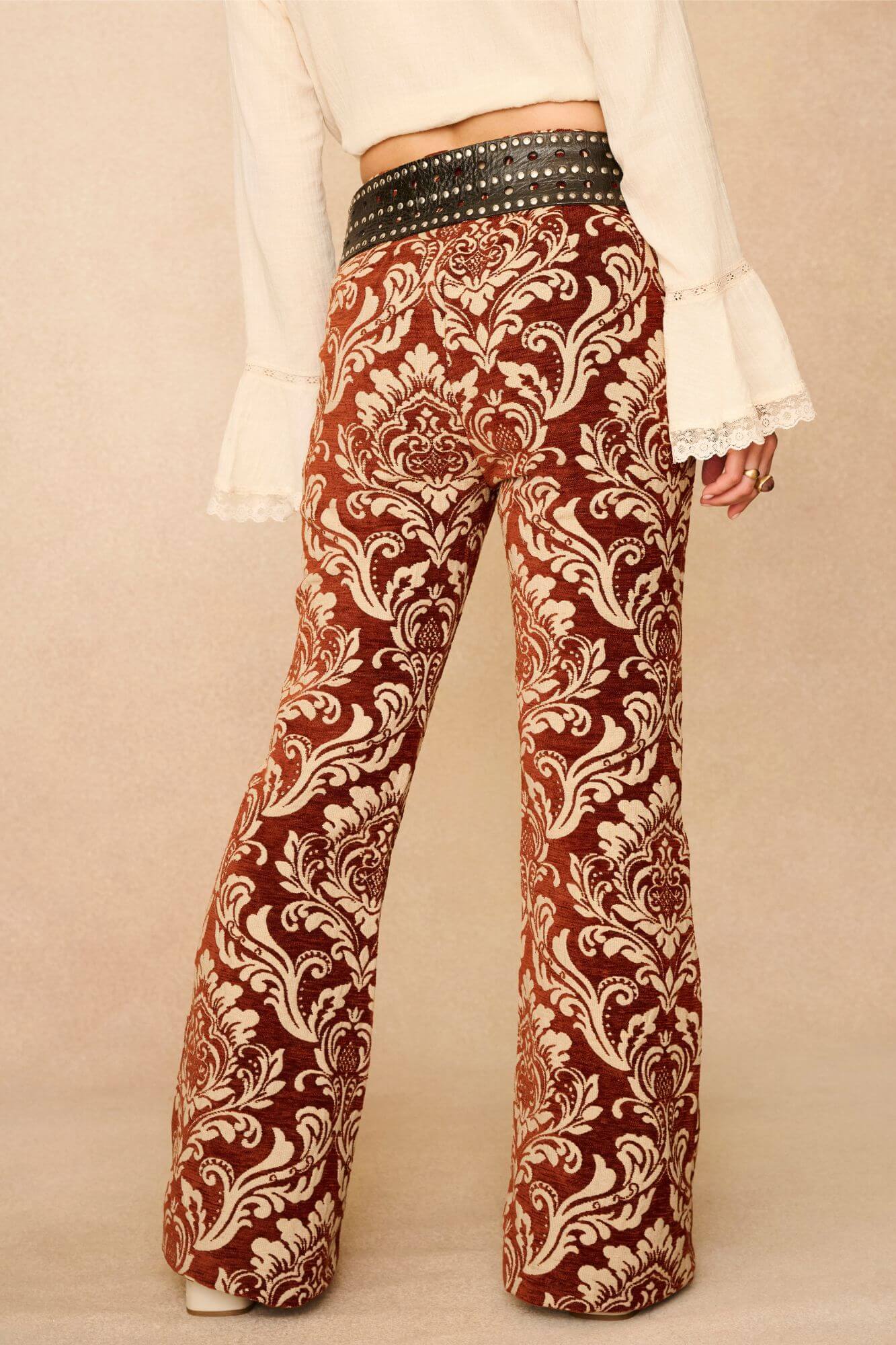 Troubadour Tapestry Trousers – Red